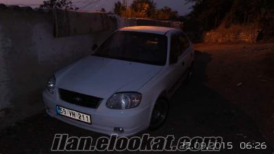 Hyundai aksent 2004 model 17000 tl satılık vade yapılır
