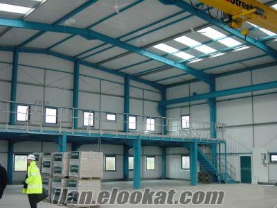Çelik Konstrüksiyon Fabrika binaları, Hangar, Depo, Atölye İmalat