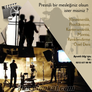Yönetmenlik, Kameramanlık, Prodüksiyon Eğitimi