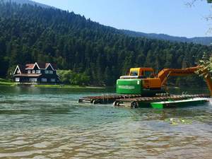 RENTAL-KİRALIK AMPHIBIOUS EXCAVATOR-AMFİBİ