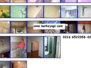 Komple Daire Tadilat Mutfak Banyo Yenileme Mutfak Dolabı, Pvc Pencere Demir Fer