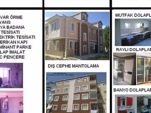 istanbulda taksitle ev tadilat tamirat tesisat kapı dolap boya badana işleri için uzman firma berkeyapı