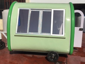 Çekme Karavan - Mobil Büfe - Polyester Hammadde Üretim