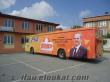 Mobil kütüphane Gezici eğitim otobüsü imalatı Aysan Bursa