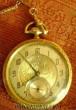 Springfield, 1927 Antika Altın köstekli cep saati meraklısına