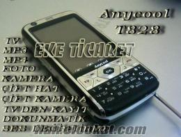 ANYCOLL T828 ( ÇİFT HAT&TV&3G&DOKUNMATİK) 1GB SD KART