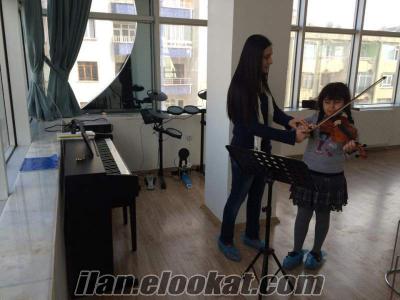 Diyarbakır'da piyano kursu, keman eğitimi, gitar dersi, bağlama kursu, yan f