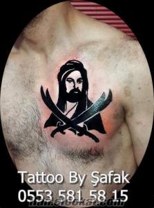hz ali dövmesi zülfikar dövmesi kurukafa dövmesi tüy dövmesi tattoo by şafak