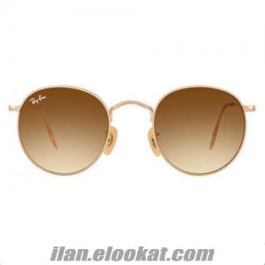 Ray-Ban Round Metal RB3447 001/51 2N Kahverengi