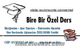 FİZİK-MATEMATİK-GEOMETRİ ÖZEL DERS VERİLİR.