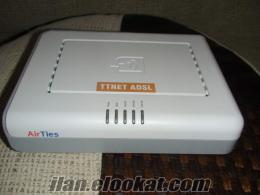 Ataköyde satılık airties rt-206 wireless adsl modem