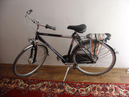 2006 model orjinal satılık gazelle orange bisiklet
