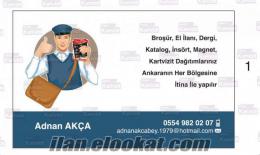 Ankara broşür dağıtımı