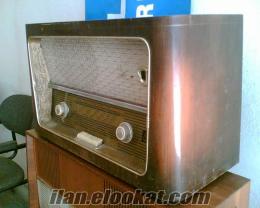 Sinka marka lambalı antika radyo