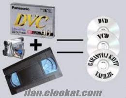 kasetten dvd ye aktarma KASETTEN DVD YE AKTARIM ANKARA