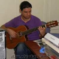 gitar eğitmi ve müzik dersleri