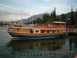 Fethiye'de sahibinden satılık satılık çift katlı gezi teknesi