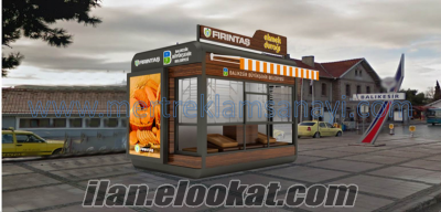 Fast Food Kiosk#Bakery Kiosk#Backwaren Kiosk#Outdoor Kiosk#