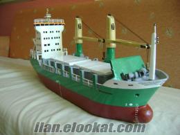 satılık gemi maketi modeli yük gemisi maket