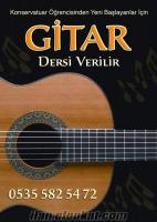 istanbulda yeni başlayanlar için gitar dersi verilir