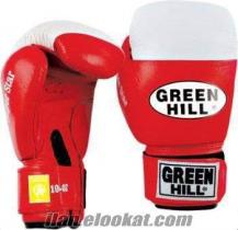 AIBA damgalı orjinal GREEN HILL boks eldiveni (sıfır)
