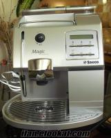 Espresso ve cappuccino kahve makinesi Saeco satılık ucuz fiyat