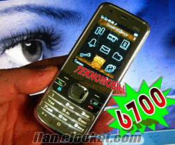 NOKİA 6700 ÇİFTHATLI TELEVİZYONLU CEP TELEFONU-KAPIDA ÖDE