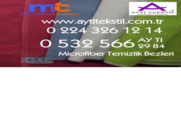 Microfiber temizlik bezleri
