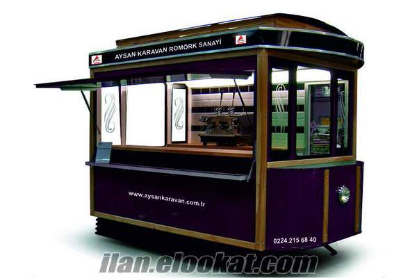 Mobil satış büfeleri Tramvay büfe Satış karavanı İmalatı