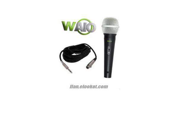 waio kablolu mikrofon anahtarlı-wm-58