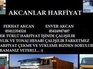  Kahramanmaraş Türkoğlu kiralık damperli kamyon