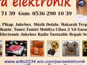 sony servis istanbul pikap jukebox tamircisi radyo müzik dolabı tamiri