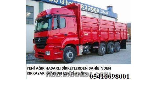 parçalanacak yeni kamyon kamyonet cekicileriniz alınır