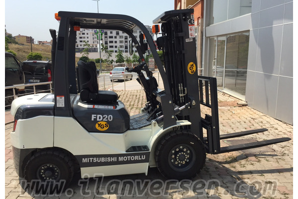 YGS SATILIK FORKLİFT JAPON MITSUBISHI MOTOR 36 AY VADE %1 KDV 2 YIL GARANTİ KAMPANYASI