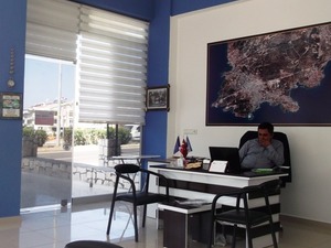 turizm sektörü Didim Seyrantepede satılık 605 m2 imarlı arsa