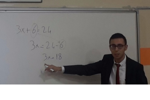matematik öğretmeninden
