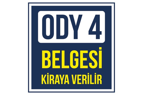 ODY 4 BELGESİ KİRAYA VERİLİR