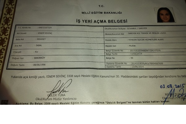 Kiralik İş yeri açma belgesi
