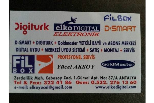 ANTALYA D-SMART BAYİ VE YETKİLİ SERVİS