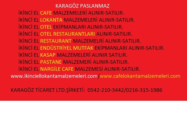 İkinci el benmari alımı ve satımı. 2.el sulu sistem doğal gazlı benmari alıyor satıyoruz.
