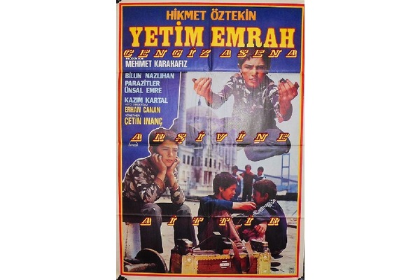 YETİM EMRAH YEŞİLÇAM SİNEMA AFİŞİ FOTO 70X100