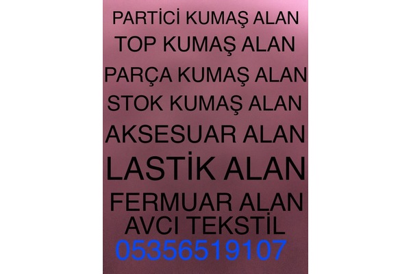 stok kumaş alanlar