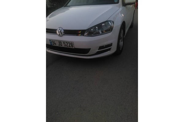 otomatik 1.6 dizel golf7 2013 79km  pendik