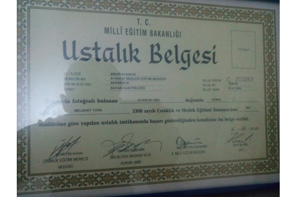 bayankuaför belgemi kiralamak istiyorum