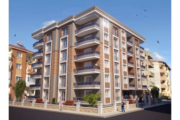 Profesyonel 3ds max bina görünüşleri çizilir