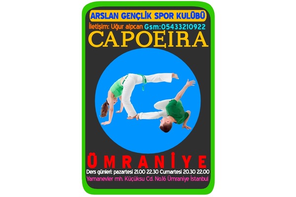Ümraniyede capoeira derslermiz başlamıştır.