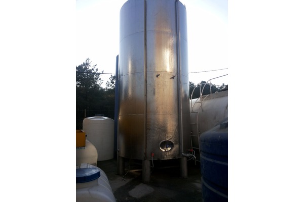 25 tonluk 4mm kalınlıkda özel dikey paslanmaz krom stok tankı kazanı deposu