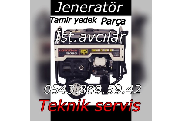 istanbul jeneratör bahçe makinaları tamir onarım