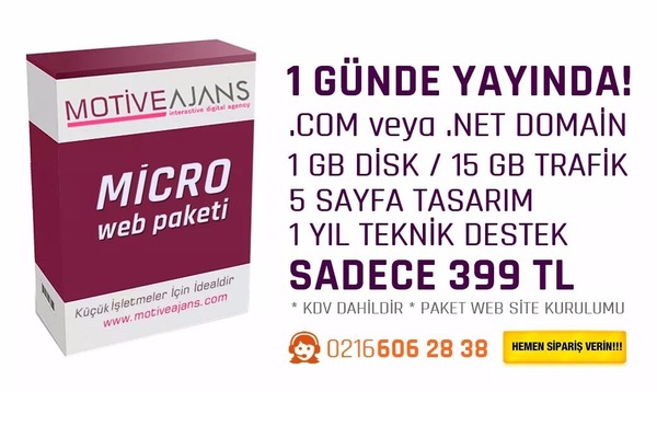 kurumsal web site 399 tl