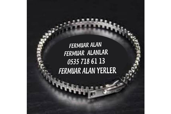 tela alınır, fermuar, iplik alınır